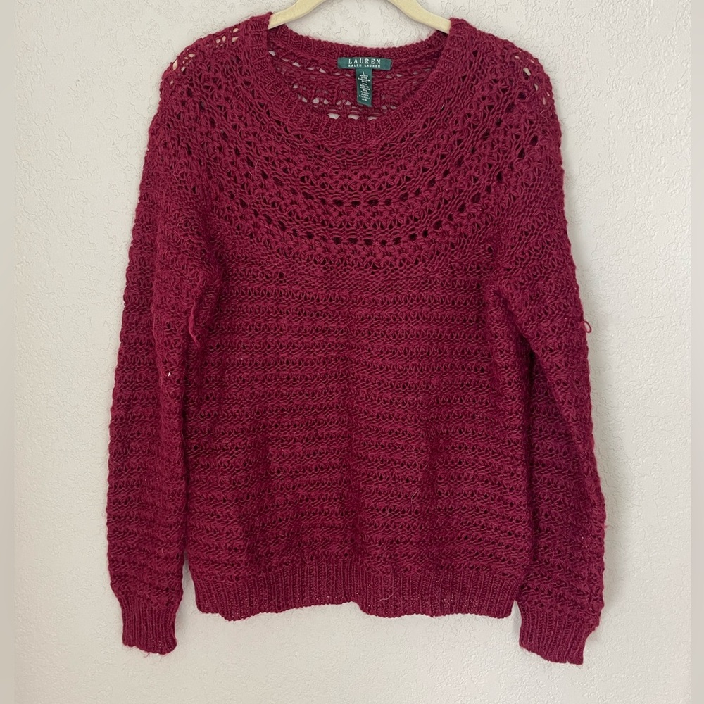 Ralph Lauren Sweater - red